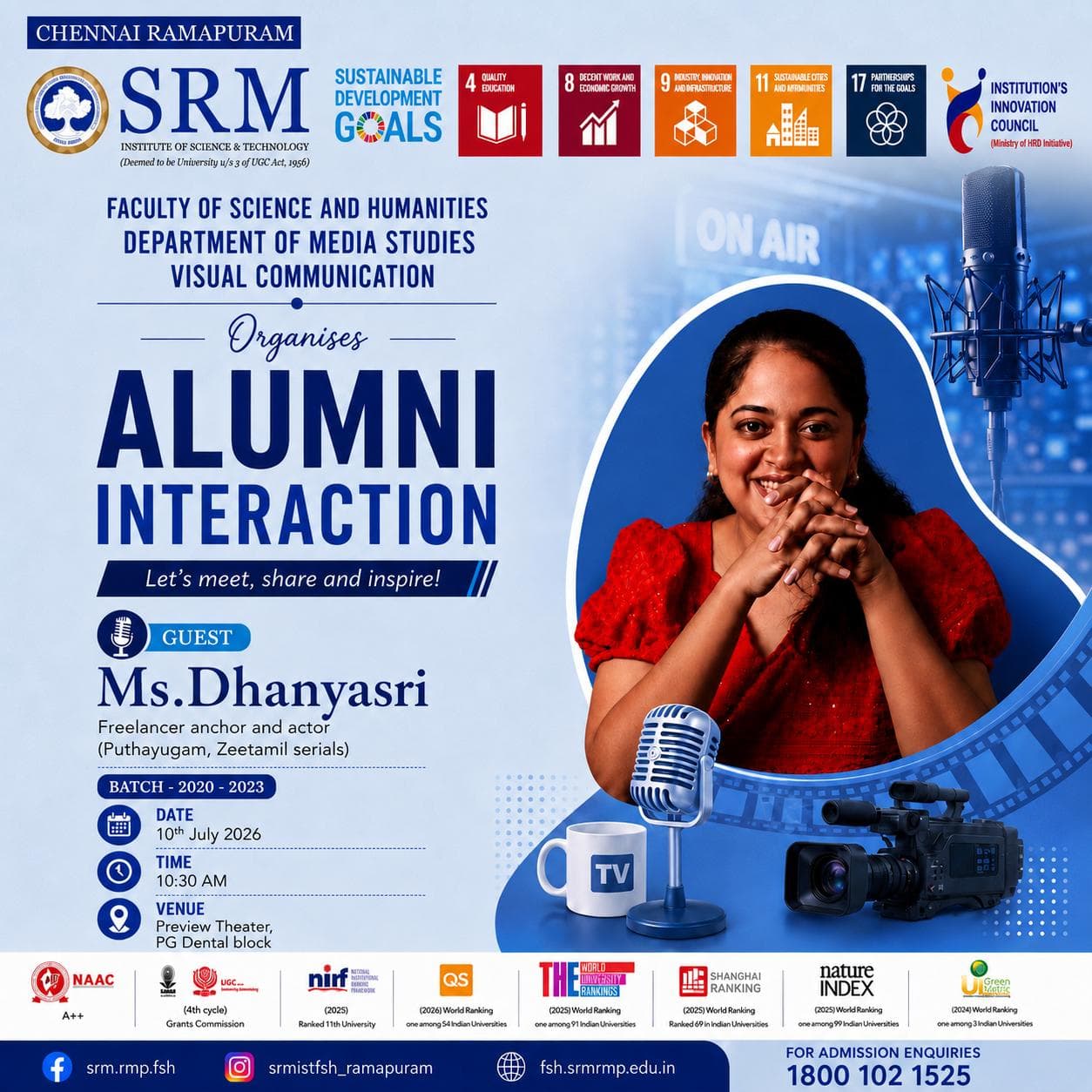 “Let’s Meet, Share and Inspire!”