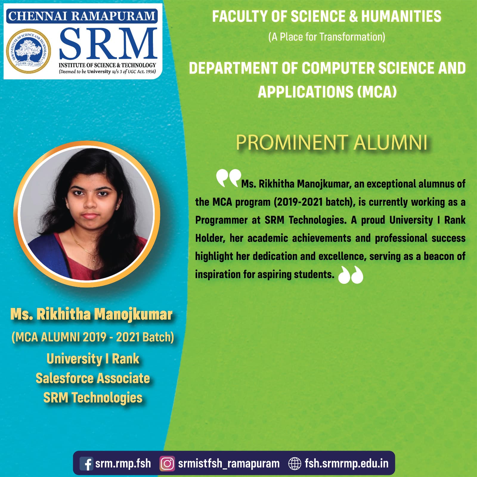Ms.Rikhitha Manokumar