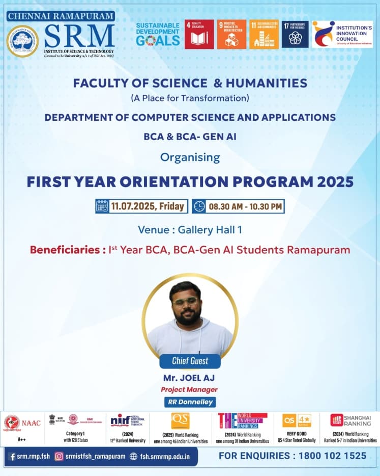 First Year Orientation Program 2025