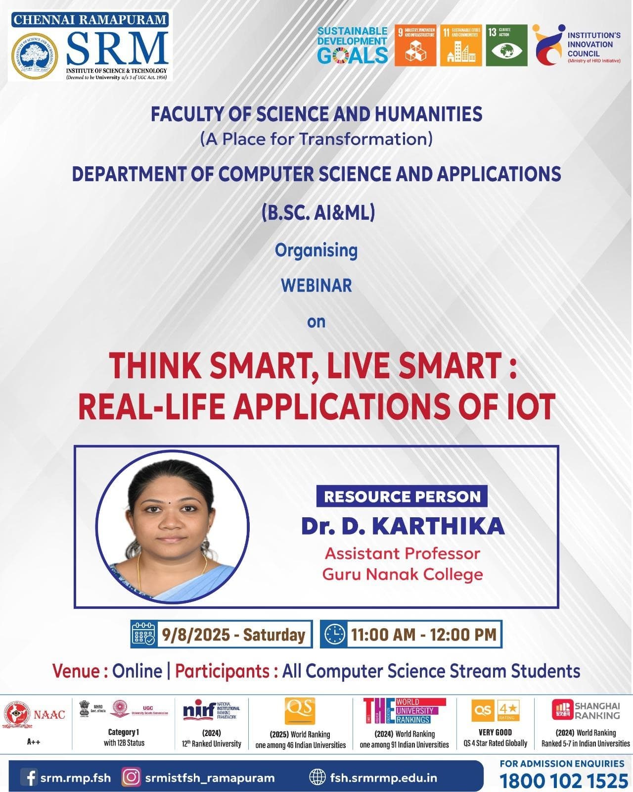 Think Smart, Live Smart: Real-Life Applications of IoT