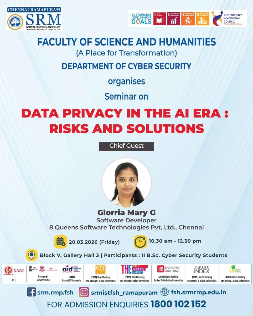 Seminar on Data Privacy in the AI Era: Risks and Solutions