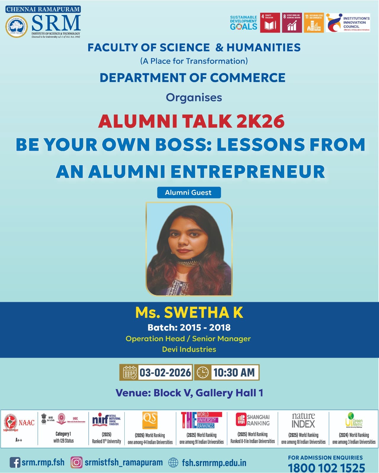 Be Your Own Boss: Lessons From An Alumni Entrepreneur