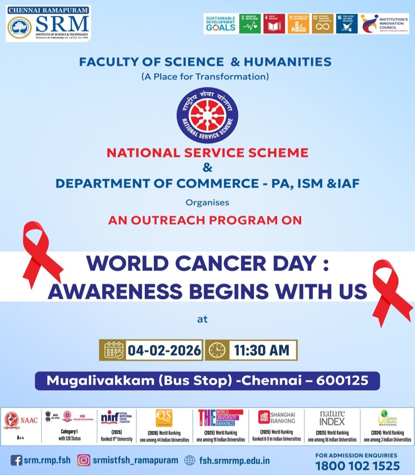 World Cancer Day: Awareness Begins with Us