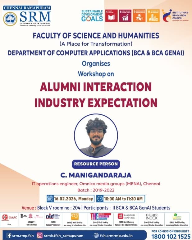Alumni to industry expert