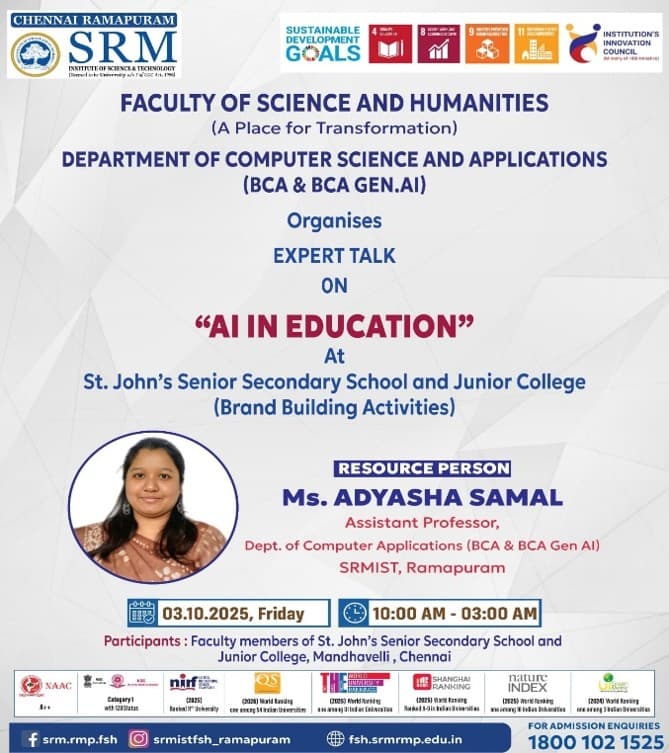 Expert Talk on AI in Education