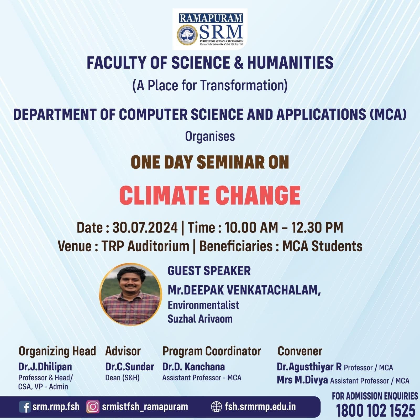 One day seminar on Climate Change